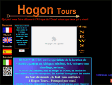 Tablet Screenshot of hogontours.net